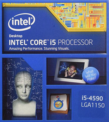 Picture of Intel Core i5-4590 Desktop CPU Processor- SR1QJ (Renewed)