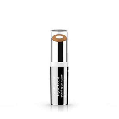 Picture of Neutrogena Hydro Boost Hydrating Concealer Stick for Dry Skin, Oil-Free, Lightweight, Non-Greasy and Non-Comedogenic Cover-Up Makeup with Hyaluronic Acid, 50 Deep, 0.12 Oz