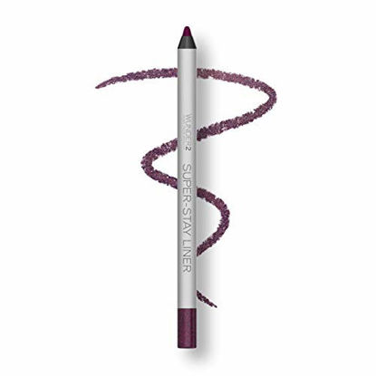 Picture of Wunder2 SUPER-STAY LINER Makeup Pencil Long Lasting Waterproof Eye Liner, Glitter Aubergine