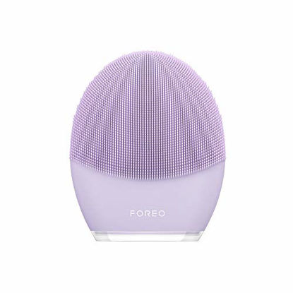 Picture of FOREO LUNA 3 for Sensitive Skin, Smart Facial Cleansing and Firming Massage Brush for Spa at Home
