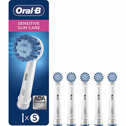 Picture of Oral-B Sensitive Replacement Electric Toothbrush Heads, 5 Count, Packaging may Vary