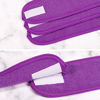 Picture of Spa Facial Headband Whaline 4 Packs Head Wrap Terry Cloth Headband Adjustable Stretch Towel for Bath, Makeup and Sport (Purple)