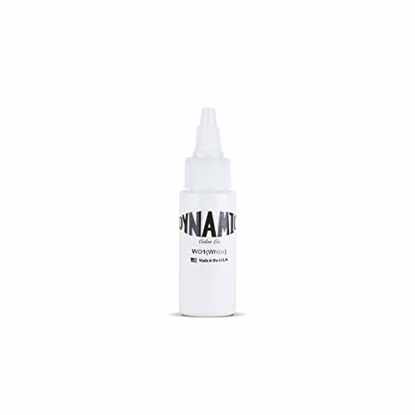 Picture of Dynamic White Tattoo Ink Bottle 1oz