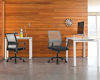 Picture of Office Chair Ergonomic Desk Task Chair Mesh Computer Chair Mid-Back Mesh Home Office Swivel Chair Modern Executive Chair with Wheels Armrests Lumbar Support (Grey)
