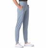 Picture of Dragon Fit Joggers for Women with Pockets,High Waist Workout Yoga Tapered Sweatpants Women's Lounge Pants (Joggers78-Demin Blue, Small)