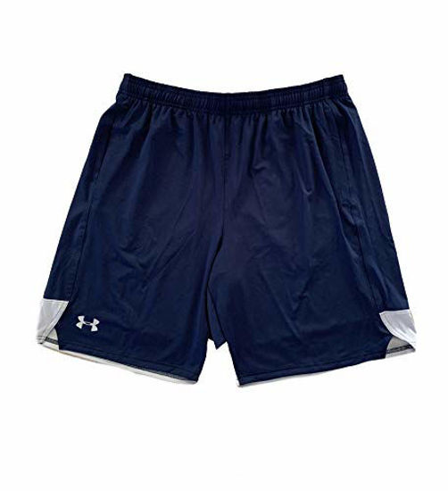 Picture of Under Armour Men's Raid 10-Inch Shorts (Medium, Navy/Gray)