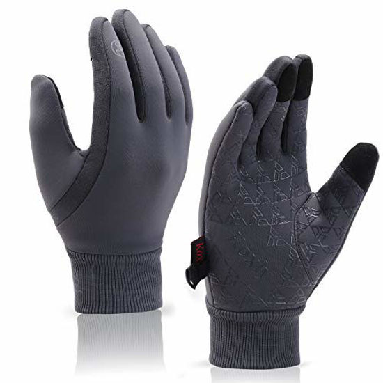  Koxly Winter Gloves Men Women Touch Screen Glove Warm Gloves  Anti-Slip Windproof Waterproof Texting Gloves for Running Cycling :  Clothing, Shoes & Jewelry