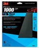 Picture of 3M Wetordry Sandpaper, 32021, 1000 grit, 9 in x 11 in, 5 sheets per pack