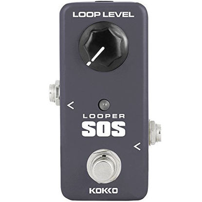 Picture of Guitar Loop Pedal Looper Effects 5 Minutes Looping Time Loop station,Exclude Power Adapter - KOKKO(FLP2)