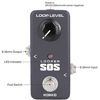 Picture of Guitar Loop Pedal Looper Effects 5 Minutes Looping Time Loop station,Exclude Power Adapter - KOKKO(FLP2)