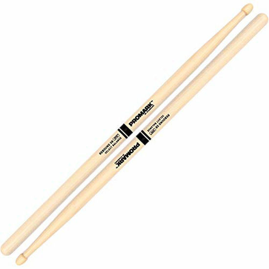 Picture of Promark RBH595AW American Hickory Rebound 5B Drumsticks, Acorn Tip, Single Pair