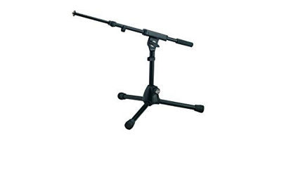 Picture of K & M Microphone Stand - very low level w/2 piece boom arm