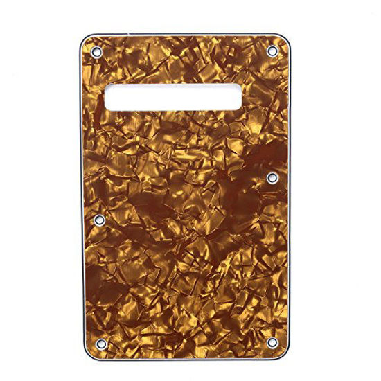 Fender Stratocaster Tremolo Cavity Cover - Genuine Replacement Back Plate For Strat Guitars