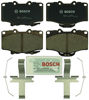 Picture of Bosch BC611 QuietCast Premium Ceramic Disc Brake Pad Set For Toyota: 1992-2001 4Runner, 1993-1998 T100; Front