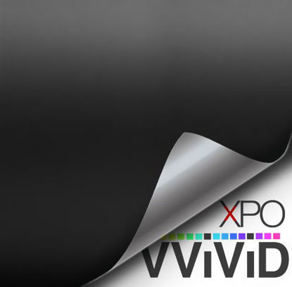 Picture of VViViD Black Matte 60 Inch x 15ft Car Wrap Vinyl Roll for Medium Sized Applications