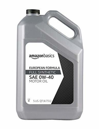 Picture of AmazonBasics Full Synthetic Motor Oil - 0W-40 - 5 Quart