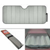 Picture of Motor Trend Front Windshield Sunshade - Gray Accordion Folding Auto Shade for Car Truck SUV 58" x 24"