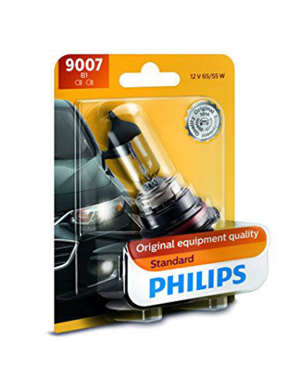 Picture of Philips 9007B1 Standard Halogen Replacement Headlight Bulb, 1 Pack