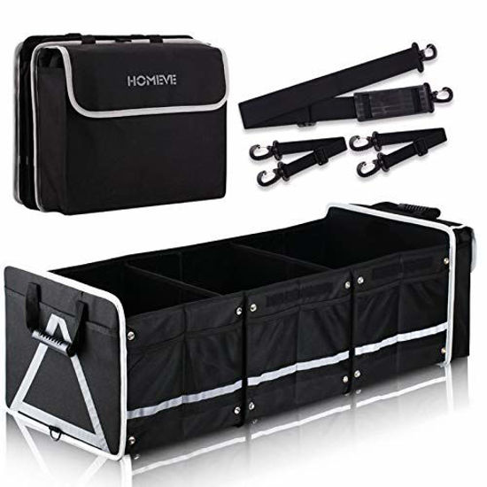 Trunk Organizer for Groceries | Large Collapsible Box | meori