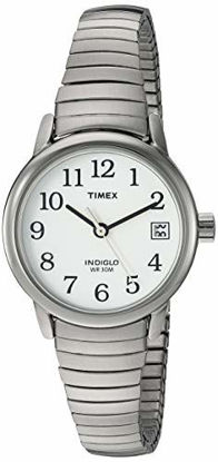 Picture of Timex Women's T2H371 Easy Reader 25mm Silver-Tone Stainless Steel Expansion Band Watch