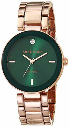 Picture of Anne Klein Women's AK/1362GNRG Quartz Metal and Alloy Rose Gold-Toned Dress Watch