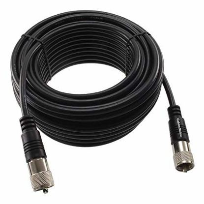 Picture of 50ft Rg8x Coax UHF (Pl259) Male/male 50 Ohm Antenna Cable