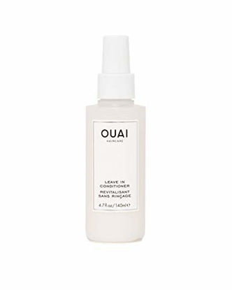 Picture of OUAI Leave-In Conditioner. Multitasking Mist that Protects Against Heat, Primes Hair for Style, Smooths Flyaways, Adds Shine and Detangles. Free from Parabens, Sulfates and Phthalates (4.7 oz)