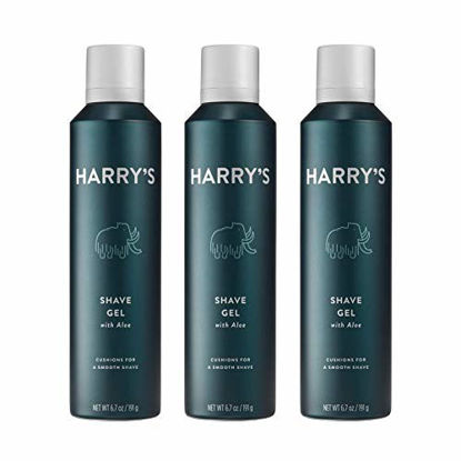 Picture of Harry's Shave Gel - Shaving Gel with an Aloe Enriched Formula - 3 pack (6.7oz)