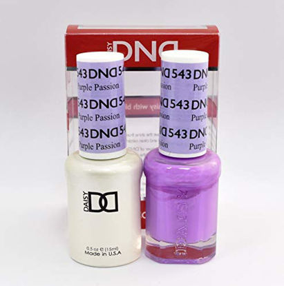 Picture of DND Gel and Matching Polish #543 Purple Passion