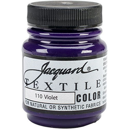 Picture of Jacquard Products Textile Color Fabric Paint, 2.25-Ounce, Violet