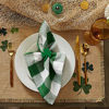 Picture of DII Buffalo Check Collection Classic Tabletop, Napkin Set, 20x20, Green & White 6 Count