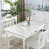Picture of OstepDecor Custom 2mm Thick Clear Table Cover, 54 x 54 Inch, Table Protector for Dining Room Table, Clear Table Cover Protector, Tablecloth Protector, Clear Table Cloth, Square