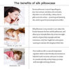 Picture of Ravmix Silk Pillowcase for Hair and Skin Standard Size with Hidden Zipper, Both Sides 21 Momme 600TC Hypoallergenic 100% Mulberry Silk Pillow Case, 20×26inches, 1PCS, Ivory White