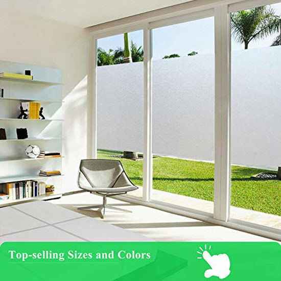 GetUSCart- Coavas Window Privacy Film Frosted Home Office Film Non ...