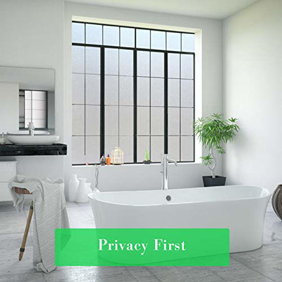 GetUSCart- Coavas Window Privacy Film Frosted Home Office Film Non ...
