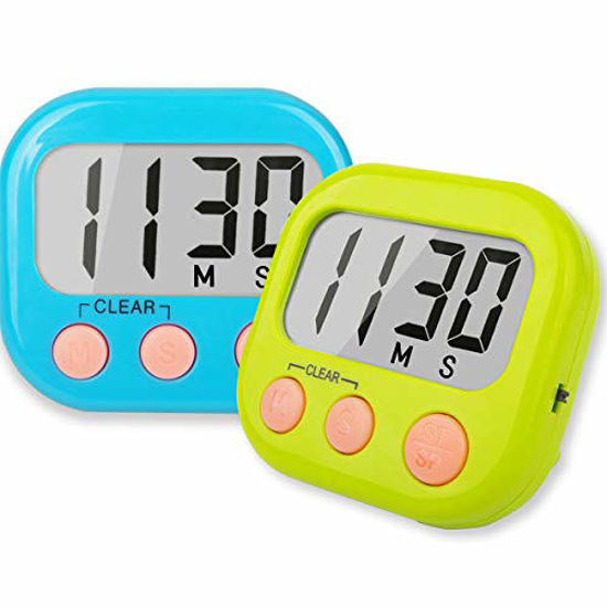 GetUSCart Classroom Timers for Teachers Kids Large Digital Timer 2 Pack