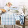 Picture of DII Buffalo Check Collection Classic Tabletop, Napkin Set, 20x20, Light Blue & White 6 Count