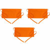 Picture of BOHARERS Waist Apron with 3 Pockets 3 Pack - Orange Waitress Server Short Apron