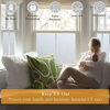 Picture of Coavas Window Film Non Adhesive Frosted Home Office Film Privacy Window Sticker Self Static Cling Vinly Glass Film for Bathroom Office Meeting Room Living Room (Matte Pure 29.5 x 78.7 Inch)