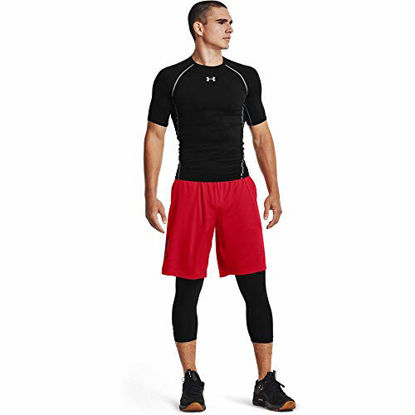Picture of Under Armour Men's Tech Graphic Shorts , Red (601)/Black , Large