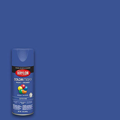 Picture of Krylon K05564007 Colormaxx Spray-Paints, Aerosol, Iris