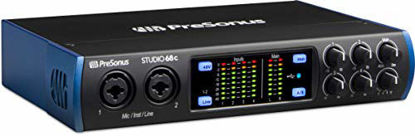 Picture of PreSonus Studio 68c 6x6, 192 kHz, USB-C Audio Interface, 4 Mic Pres-4 Line Outs