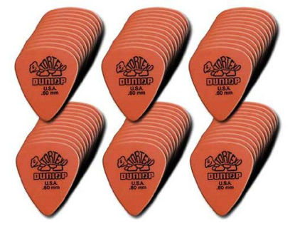 Picture of Dunlop Tortex Standard, 0.60mm, Orange Guitar Pick, 72 Pack