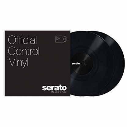 Picture of Serato Control Vinyl Black, 12" Pair (SCV-PS-BLK-OJ)