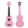Picture of Trendy Soprano Ukulele Beginner Kit 21 Inch Hawaiian Ukulele for Kid Adult Student with Gig Bag (Pink)
