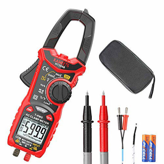 GetUSCart KAIWEETS Digital Clamp Meter TRMS 6000 Counts, Multimeter