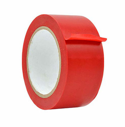 Picture of WOD VTC365 Red Vinyl Pinstriping Tape, 2 inch x 36 yds. for School Gym Marking Floor, Crafting, & Stripping Arcade1Up, Vehicles and More