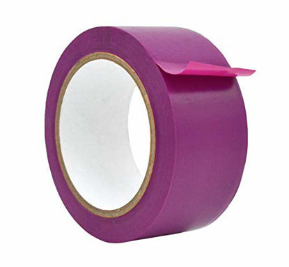 Picture of WOD VTC365 Purple Vinyl Pinstriping Tape, 2 inch x 36 yds. for School Gym Marking Floor, Crafting, & Stripping Arcade1Up, Vehicles and More