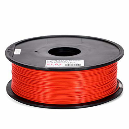 Picture of Inland 1.75mm Red PLA PRO (PLA+) 3D Printer Filament 1KG Spool (2.2lbs), Red