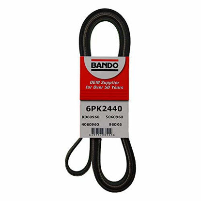 Picture of Bando USA 6PK2440 OEM Quality Serpentine Belt